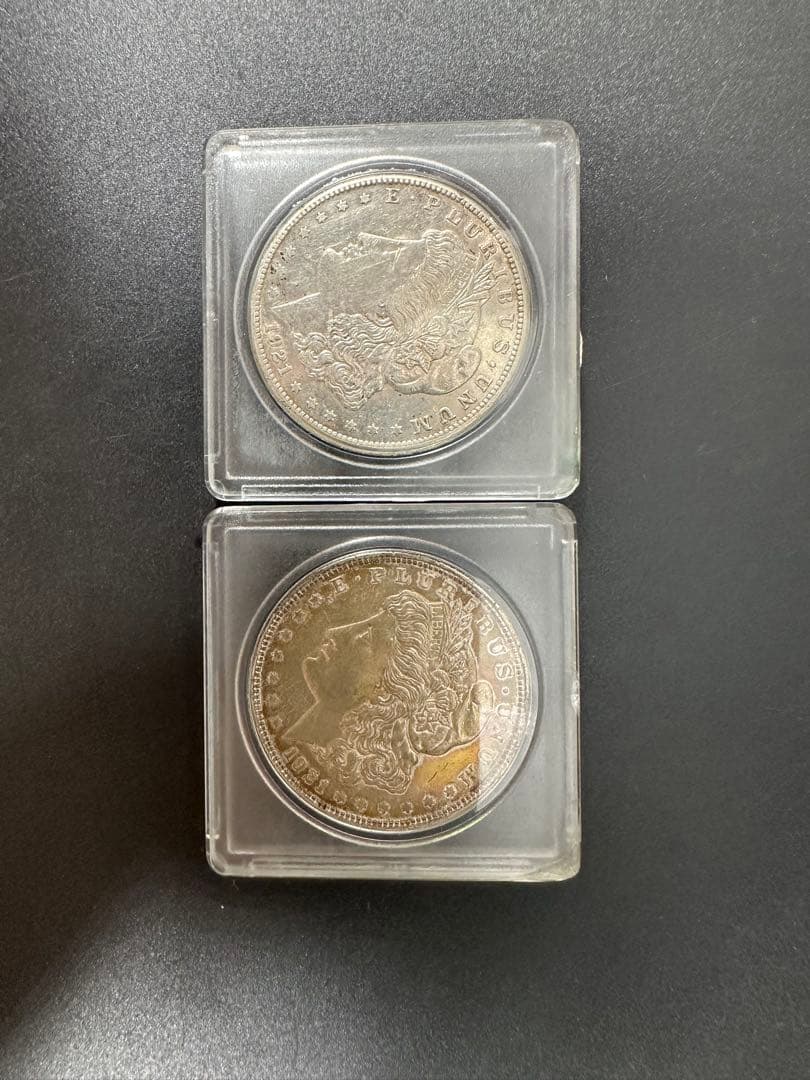 1921年 モルガンダラー銀貨 2点