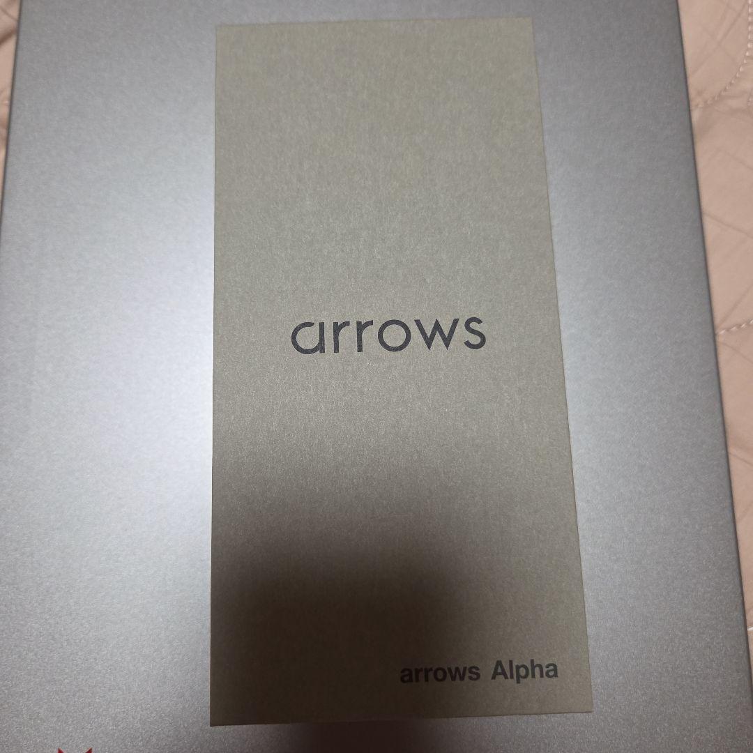 arrows Alpha 本体　ホワイト　新品未開封