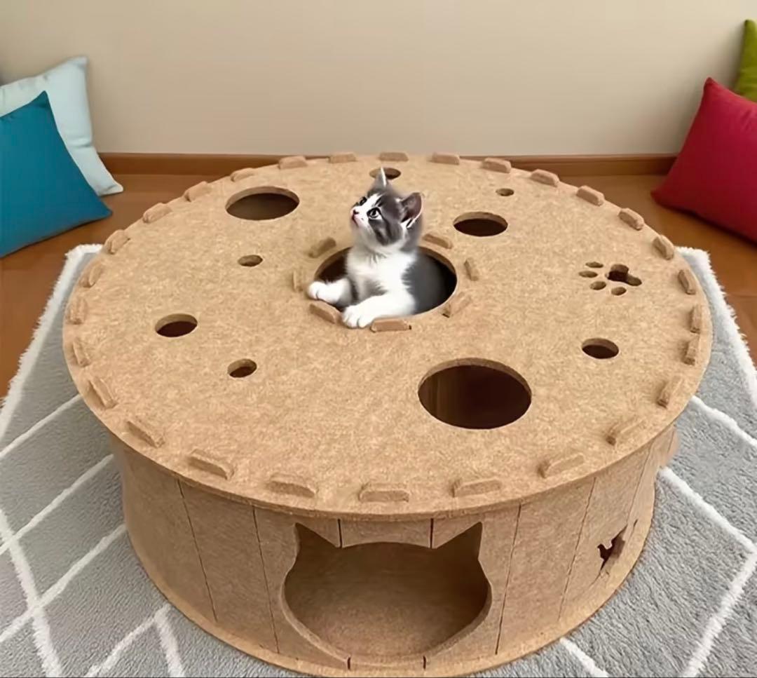 据え置き型キャットタワー 3点セット