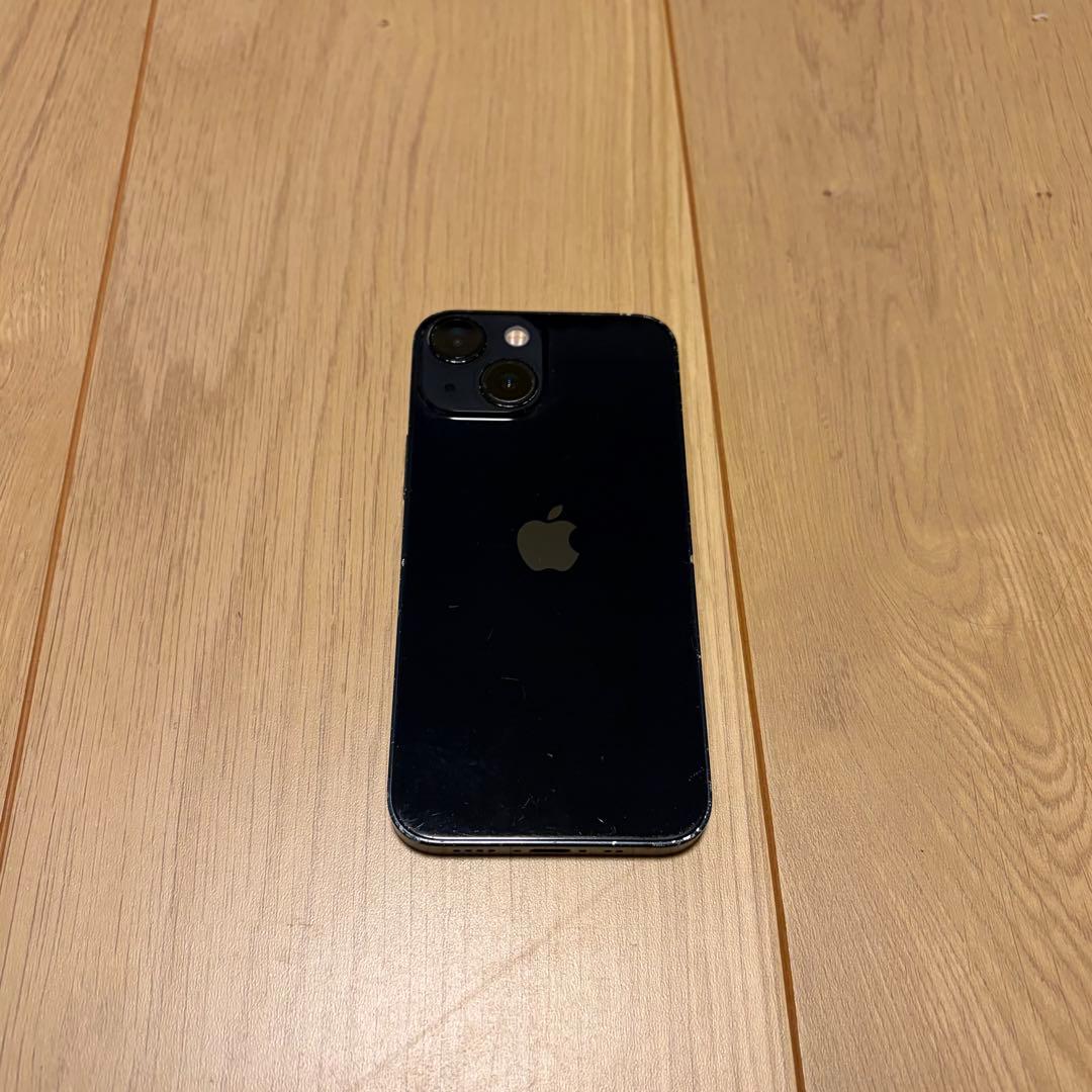 Apple iPhone 13mini ブラック純正ケース、純正ケーブル付き