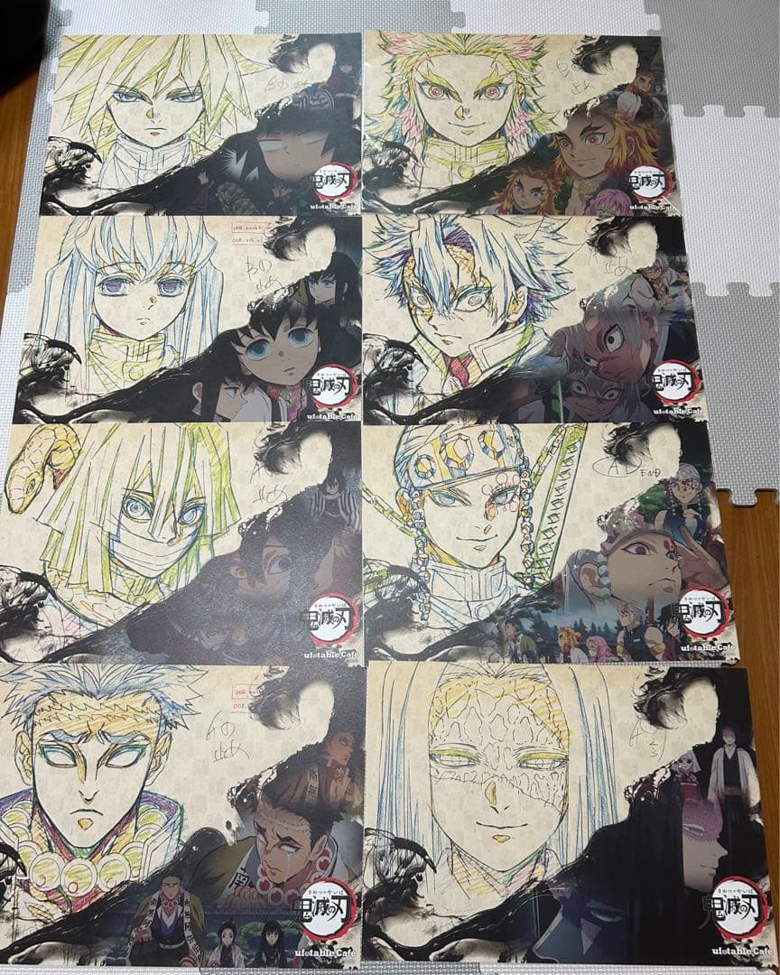 鬼滅の刃　ランチョンマット クリアファイル　まとめ売り