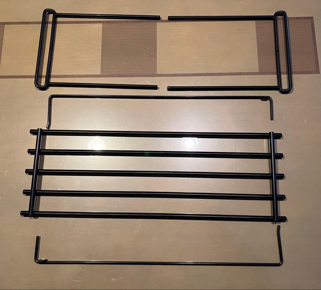 テーブル・チェア・ハンモック 38explore A38grate set(BK) + PLATE