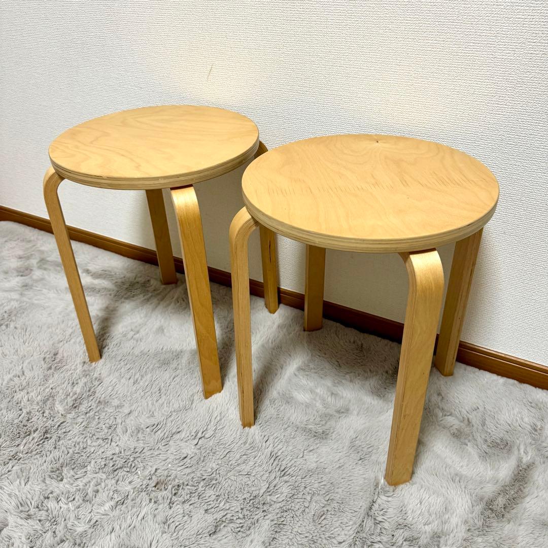 IKEA FROSTA フロスタ スツール 2脚セット