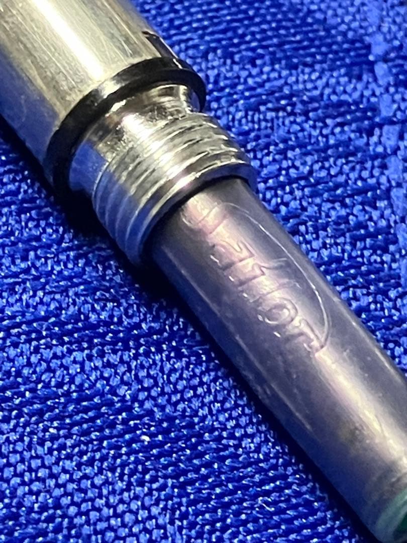 セーラー万年筆　WG レア廃盤品　昭和レトロ　18k ステンレスストラ