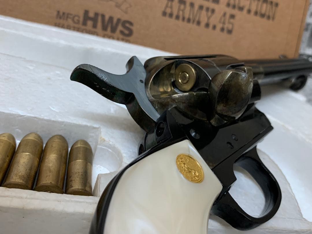 コルト SAA45 シングルアクションアーミー 45 モデルガン MFG HWS