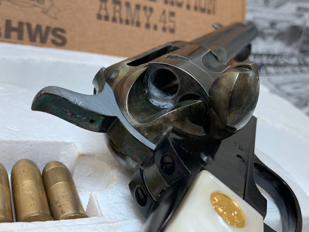 コルト SAA45 シングルアクションアーミー 45 モデルガン MFG HWS