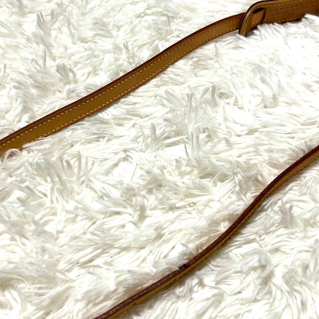 【極美品✨】ルイヴィトン ショルダー紐 レザー ヌメ革 金具 希少品