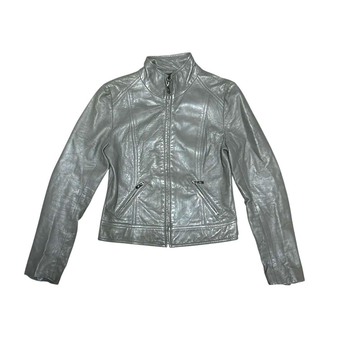 00s archive Y2K レザージャケットopium swag 短丈