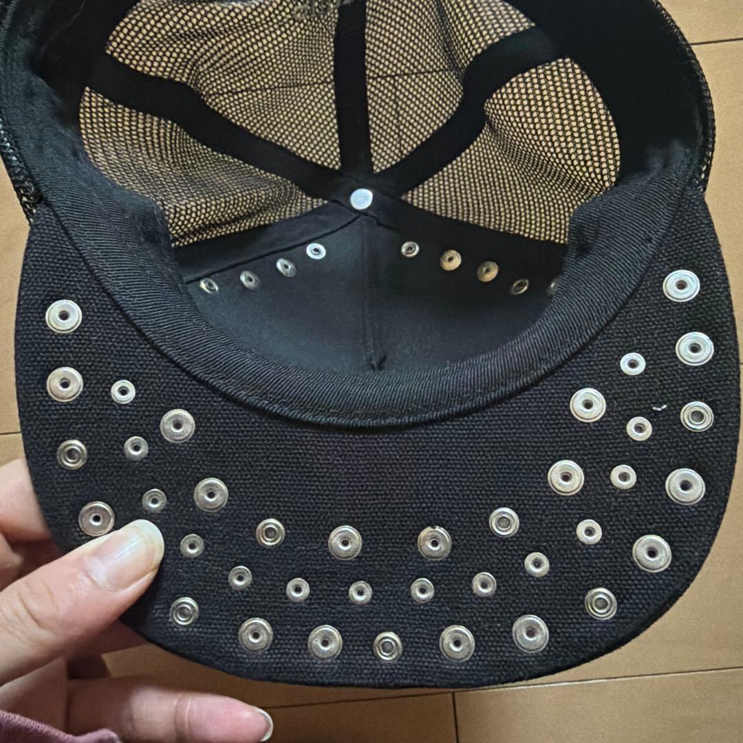 帽子 Supreme b.b.Simon StuddedCanvasMesh 24aw