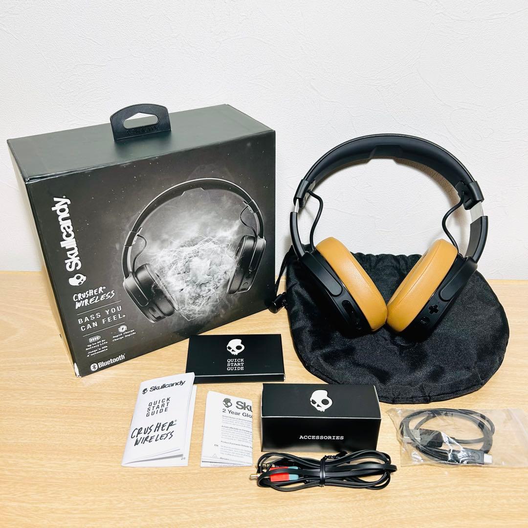 Skullcandy CRUSHER ワイヤレスヘッドホン S6CRW-K591