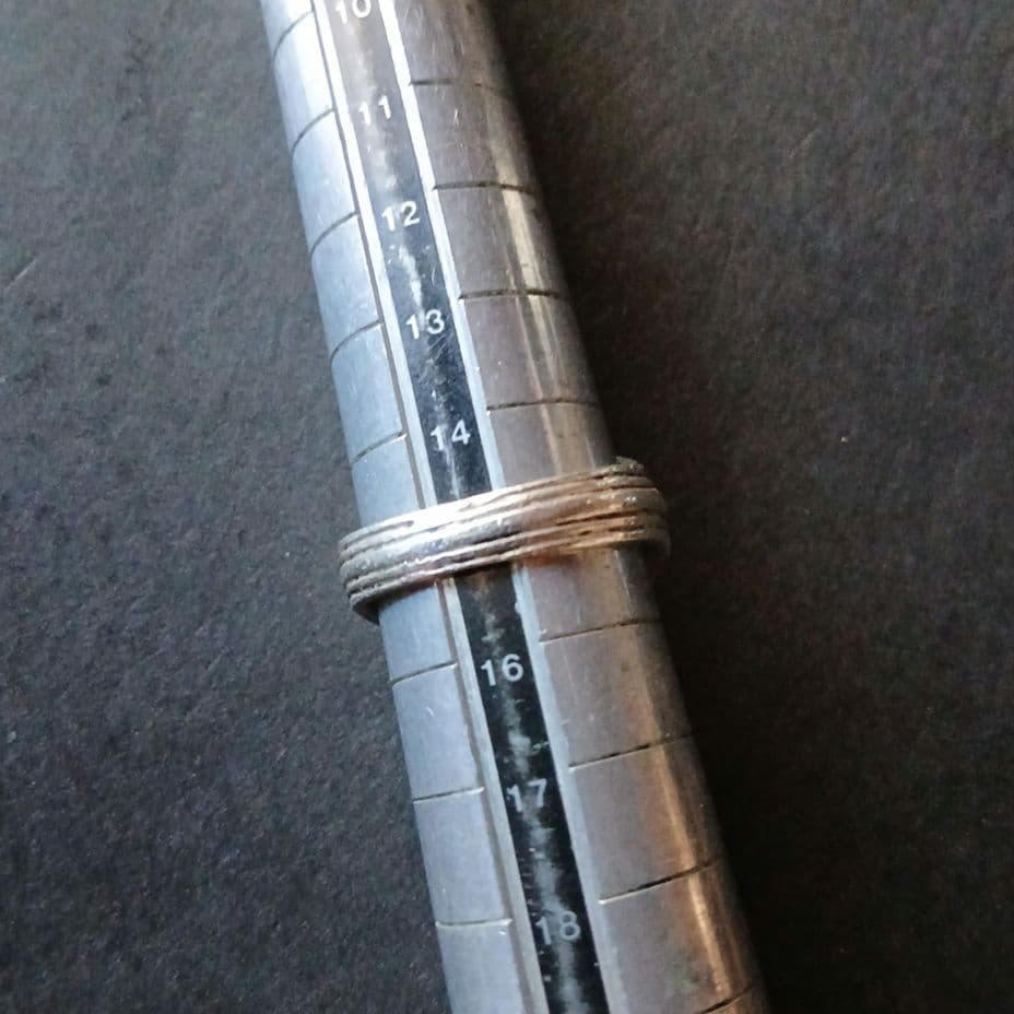 クロスモチーフリング　シルバー925