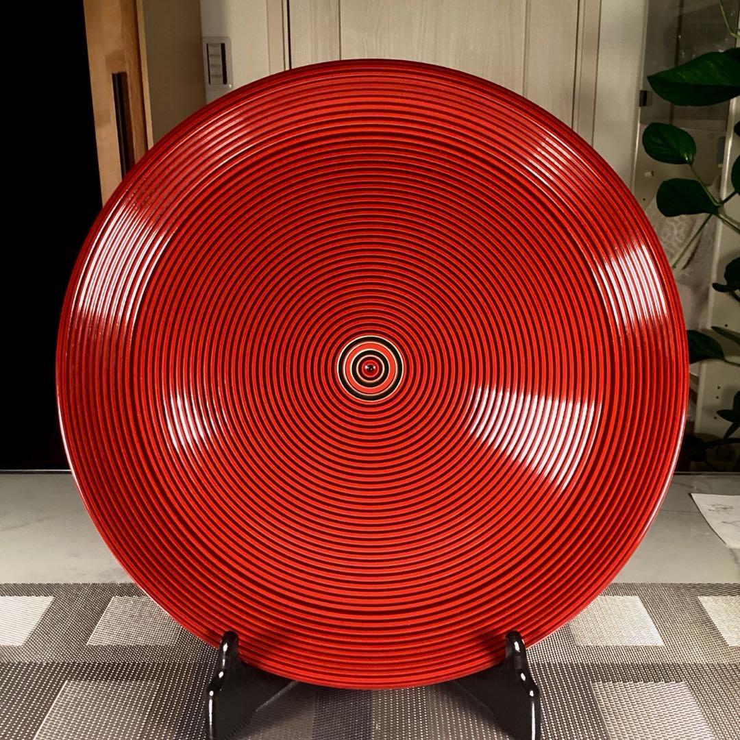 『行事うー特価』　たち吉　丸盆　特大サイズ