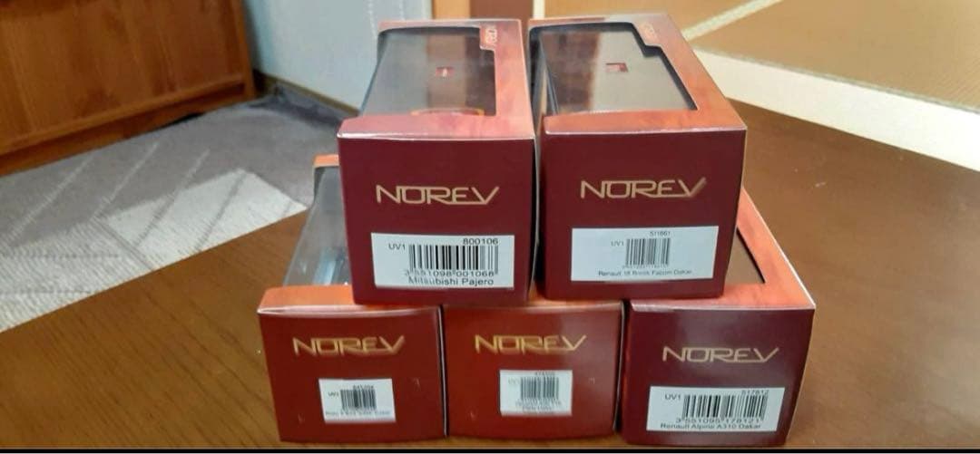 【５台セット】NOREV ノレブ　ラリーカー　UV-1 シリーズ　1/43
