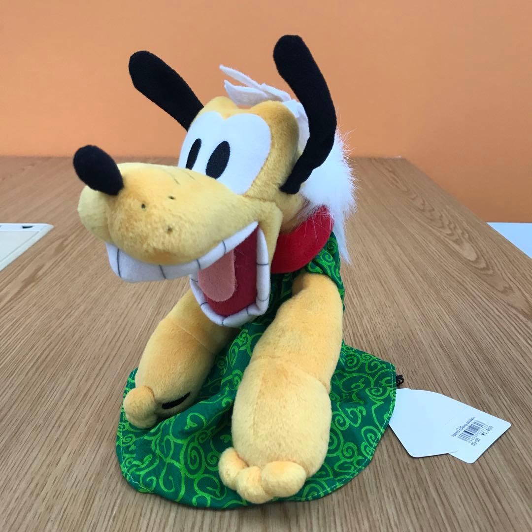 レア/当時物　東京ディズニーランド　プルート　獅子舞　ぬいぐるみパペット