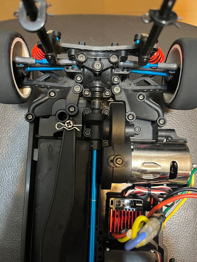 tb04 タミヤ　tamiya アンプ　モーター　サーボ　ボディ　取説　付