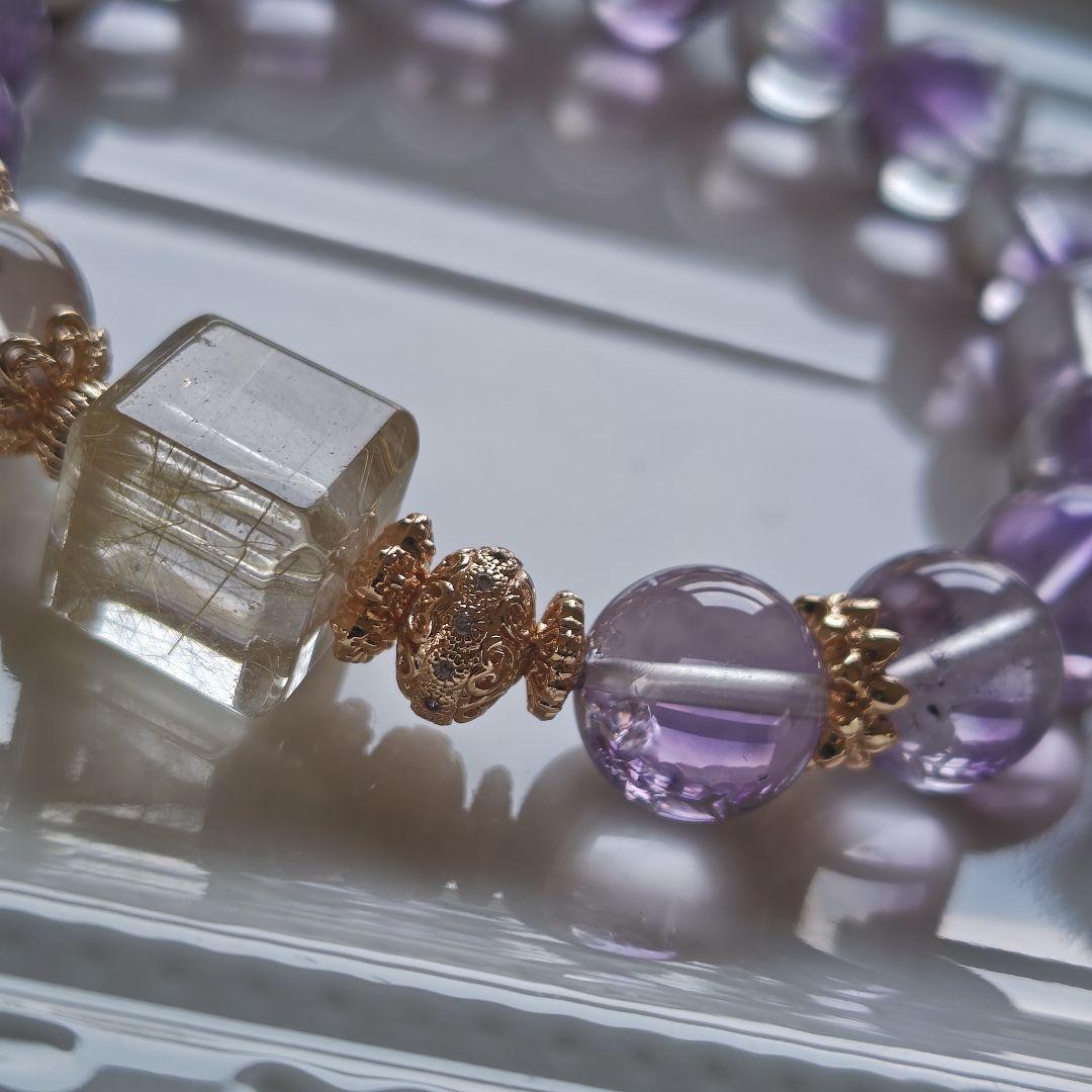 専用です♡新作♡極みスキャポライト、ファントムアメジスト、ヴィーナスルチルキュー