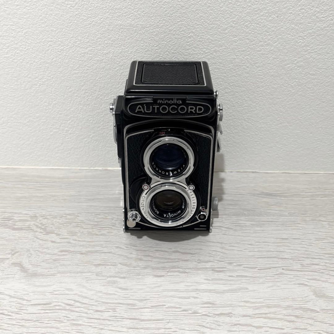 minolta autocordⅢ ミノルタオートコードⅢ3型Rokkorレンズ