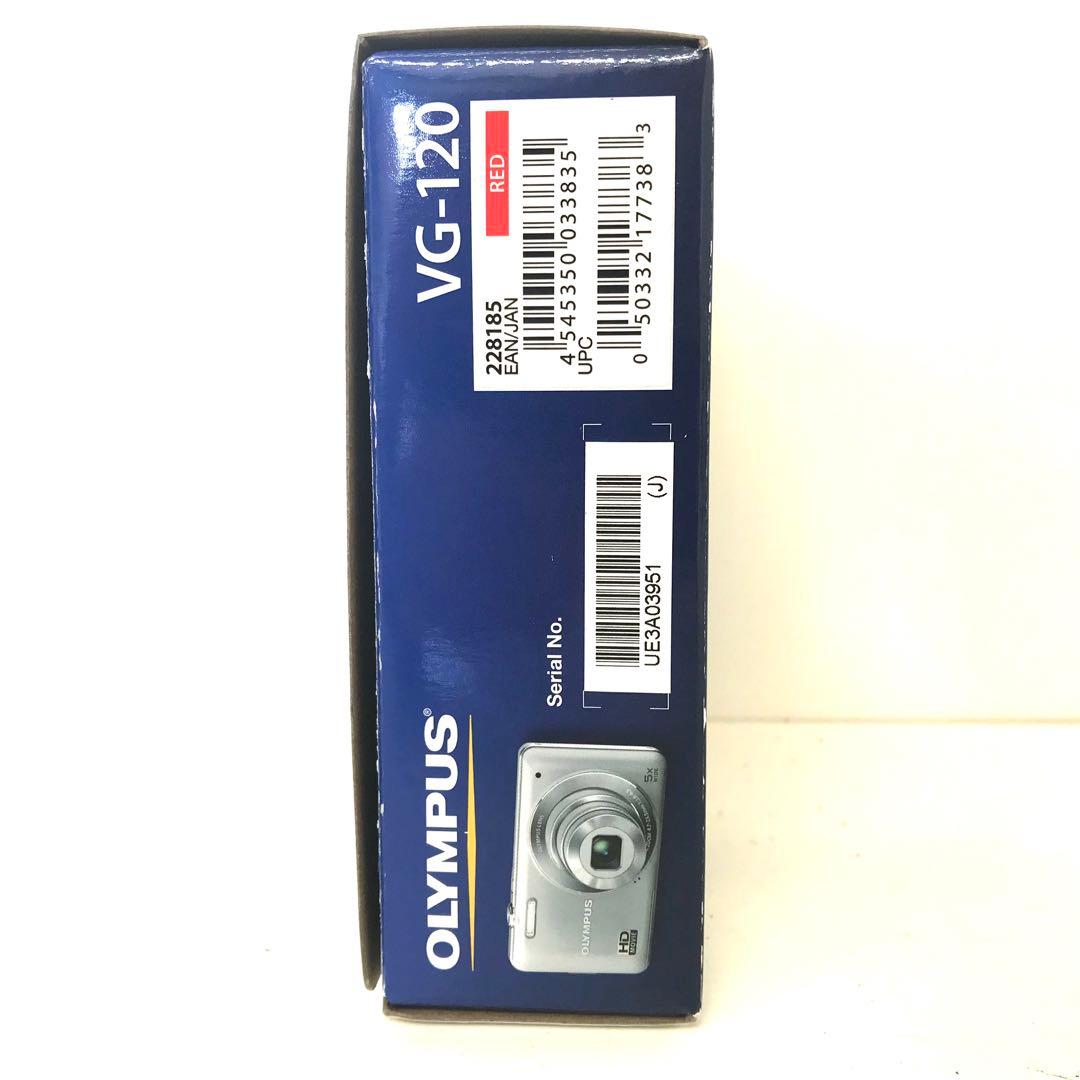 【未使用品】　OLYMPUS VG-120 レッド　コンパクトデジタルカメラ