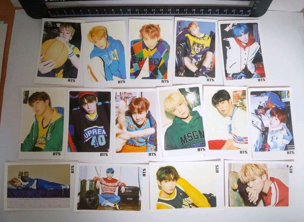 防弾少年団　BTS ミニフォトメッセージカード46枚セット