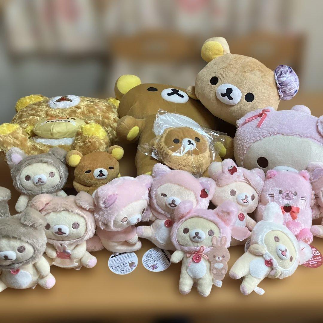 リラックマ　ぬいぐるみおまとめ 17点