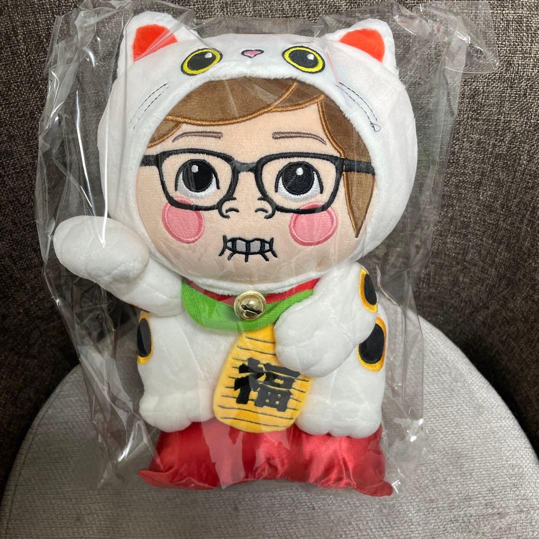 【ラスト1個】みそきん ぬいぐるみ まねきねこ 新品未使用 ヒカキン 約30cm