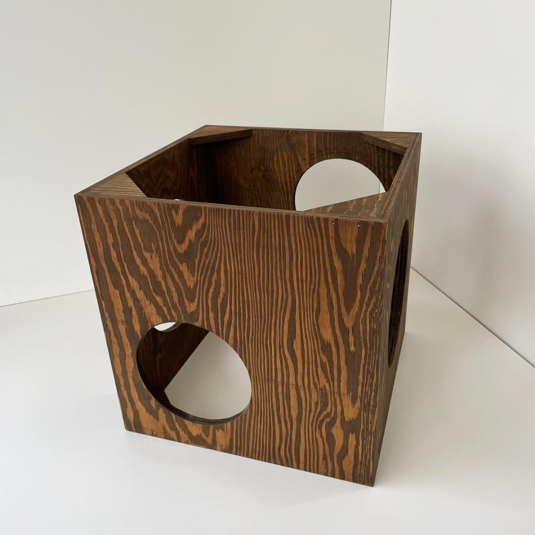 キャットハウス キャット タワー ネコ 猫 木製 ボックス BOX おもちゃ