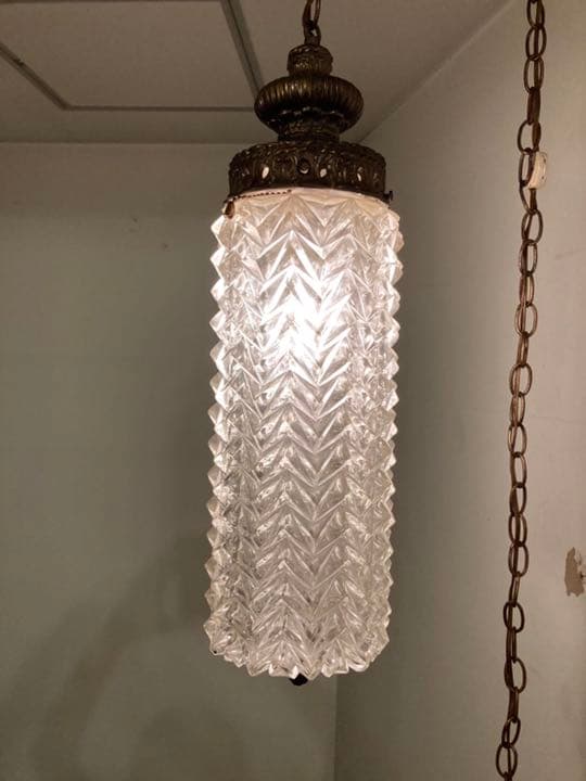 ヴィンテージ　アメリカン　吊り下げ　ランプ　照明