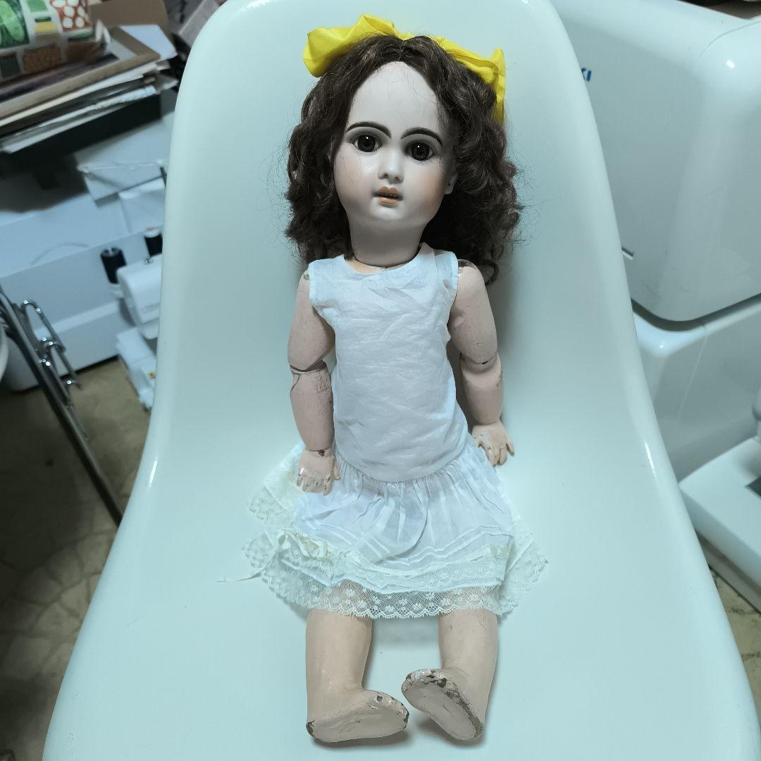 アンティーク　ビスクドール　TETEジュモー