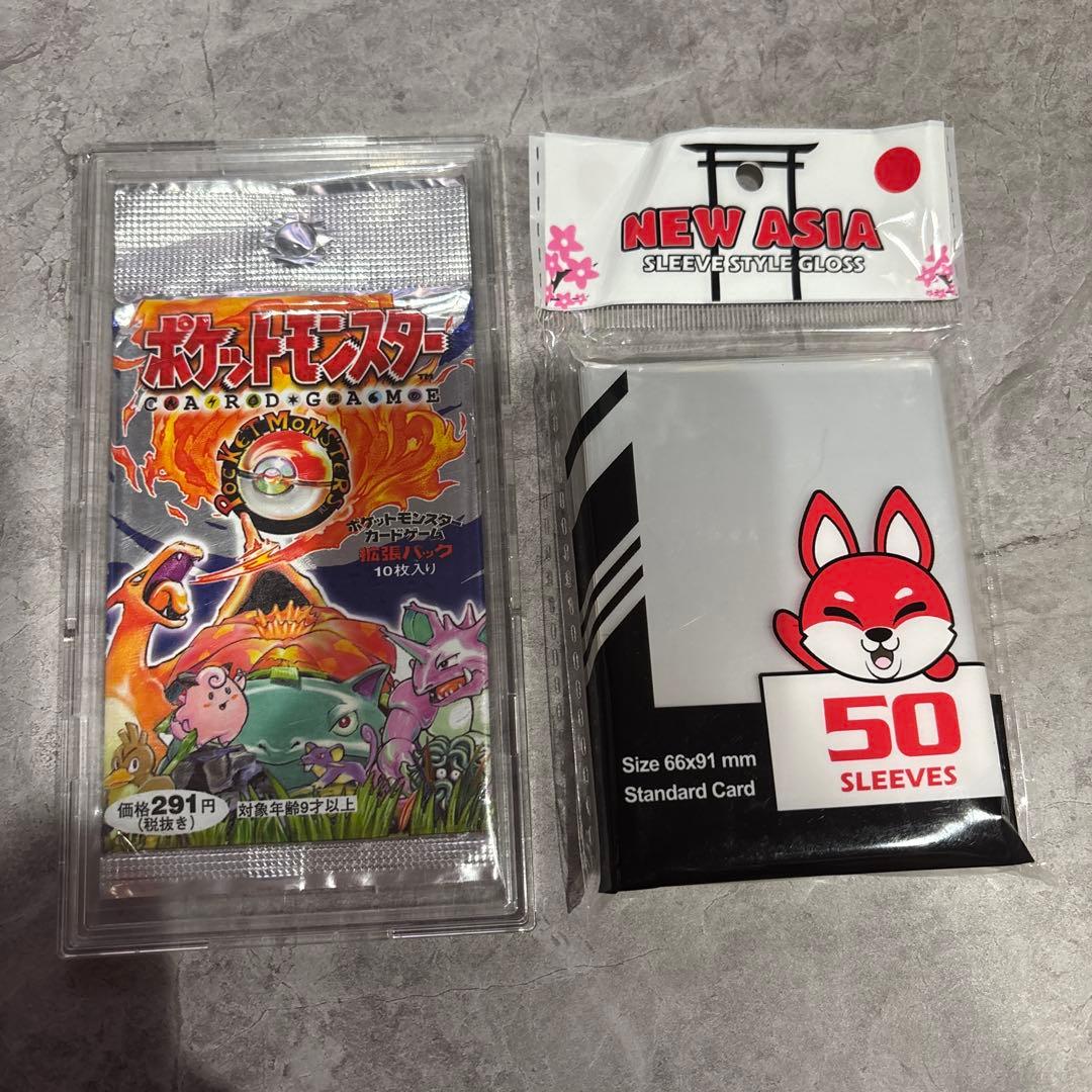 ポケモンカードゲーム 初弾パック 10枚入り　新品スリーブおまけ付き