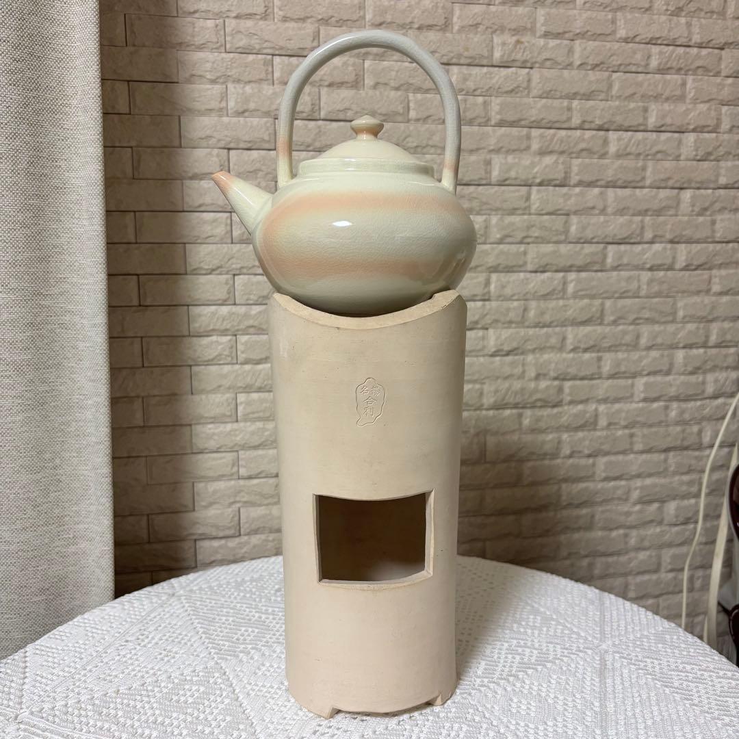 お煎茶道具　涼炉とボーフラのセット