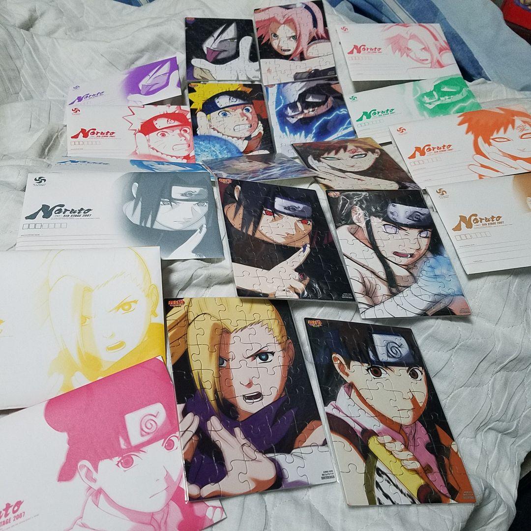 NARUTO メッセージパズル　5th　ナルト　カカシ　サスケ　イタチ　我愛羅