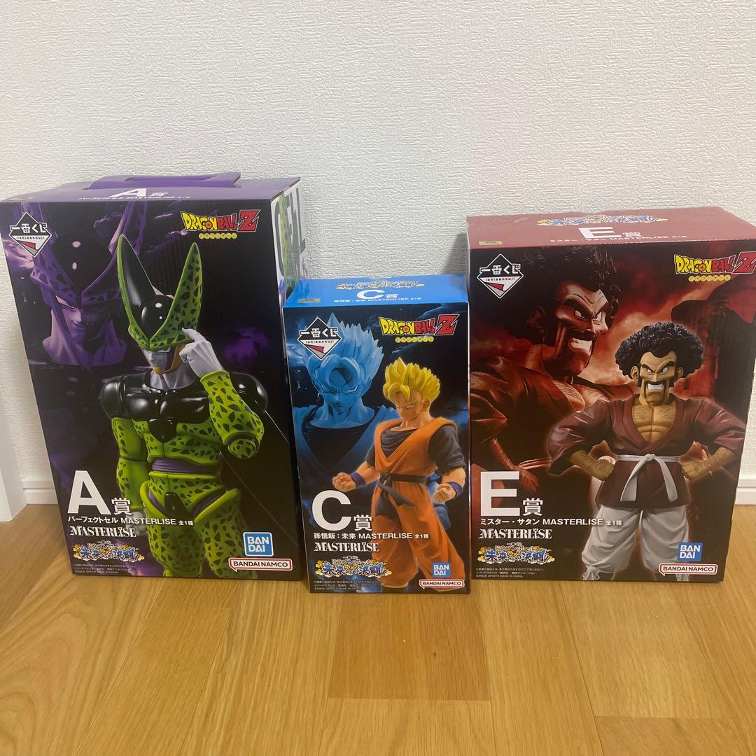 MASTERLISE セル フィギュア 一番くじ ドラゴンボール 未来への決闘