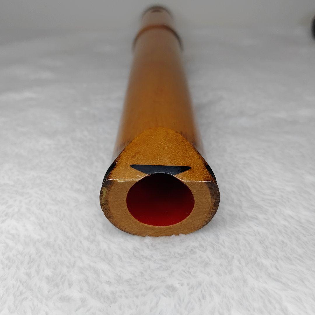 琴風尺八　蝴蝶マーク　琴風調　銘木尺八　門 　1尺８寸管　送料無料