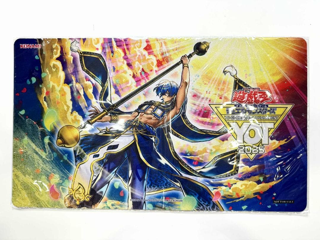 遊戯王 絢嵐たる見神 YOT 2025 プレイマット 未開封