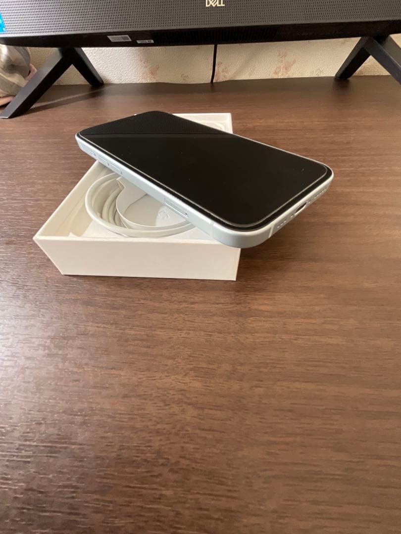 ヒ*読様 Apple iPhone15 128GB ブルー