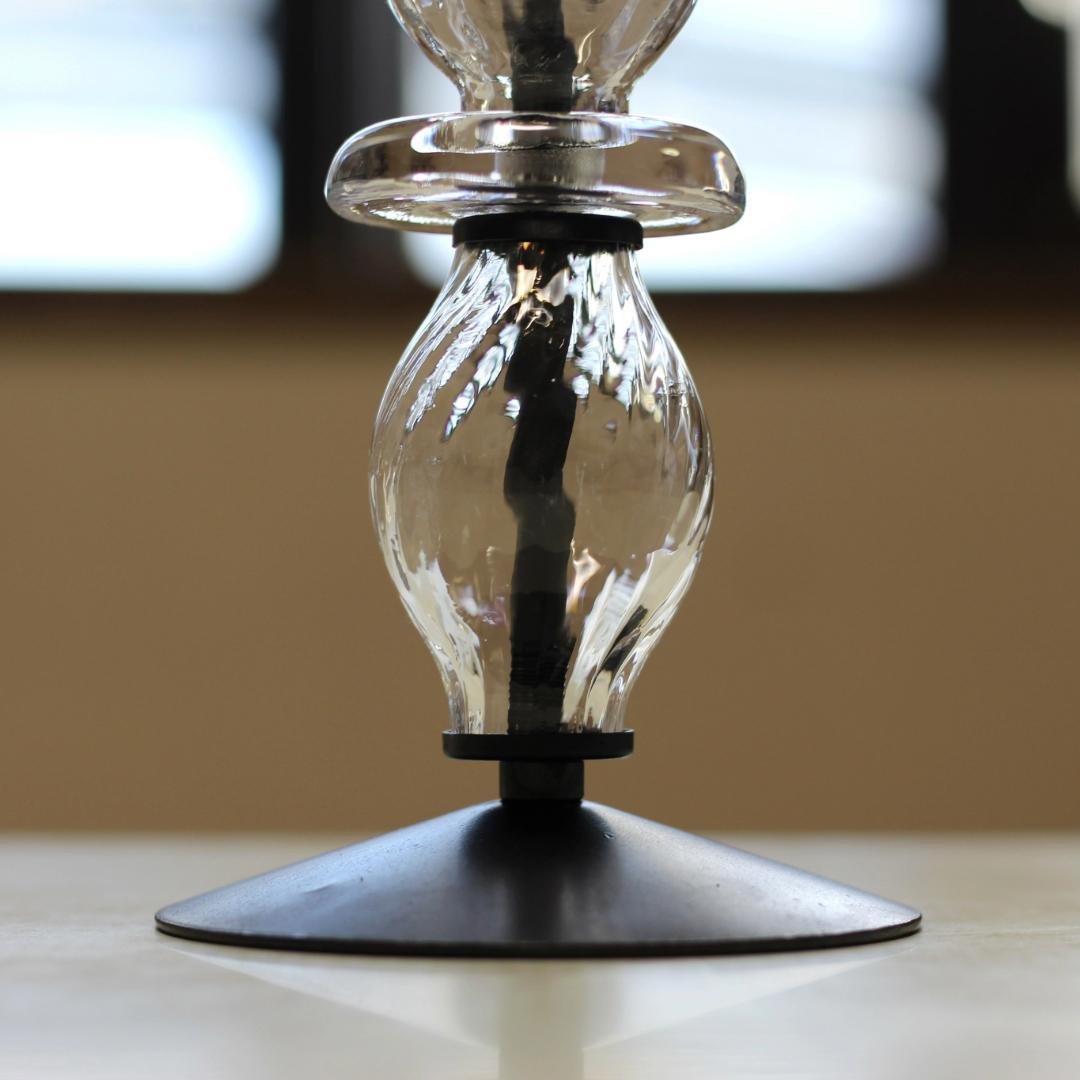 【美品・刻印】エリックホグラン　キャンドルホルダー オニオン型　2個セット