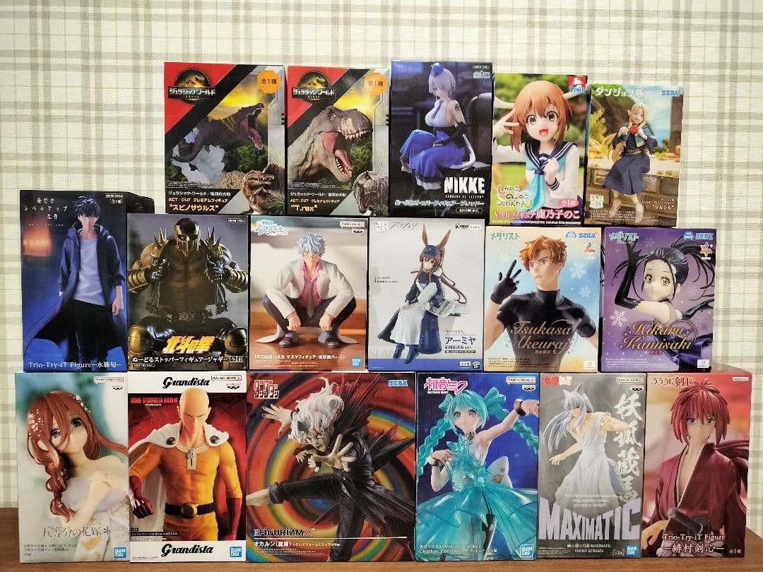 人気フィギュアまとめ売り（17体）水篠旬・アーミヤ　等　Figure