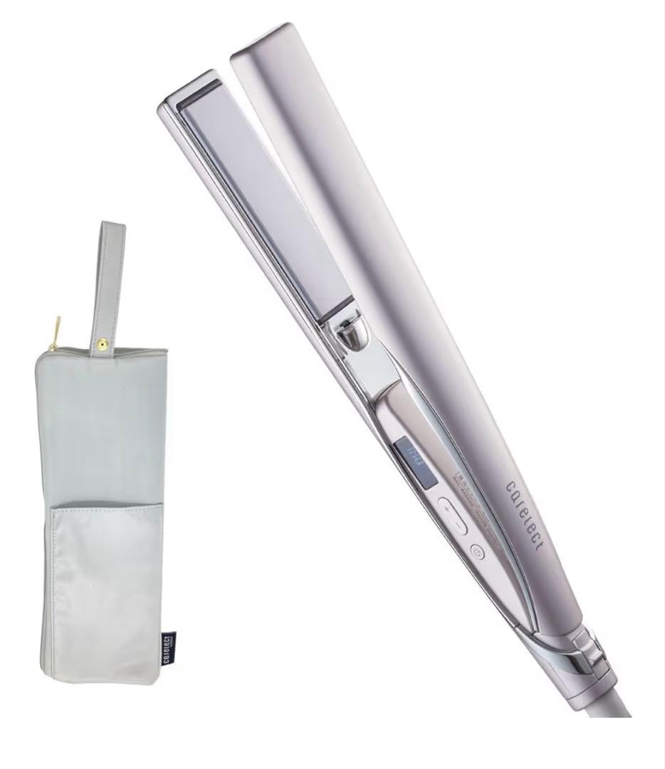 新品未使用品　ケアレクト スムースケアアイロン　ストレートアイロン　プリュスオー