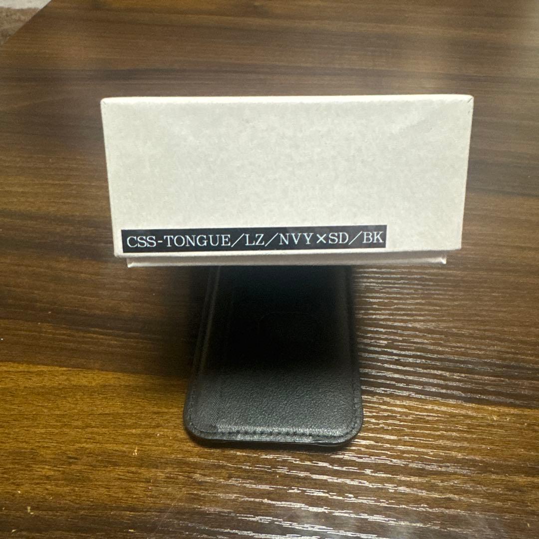 WILD SWANS TONGUE リザード　ネイビー