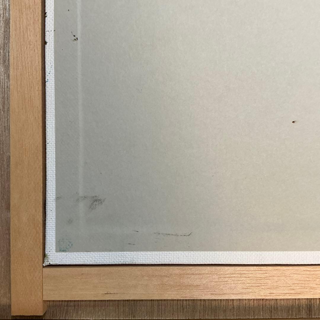 絵画・額縁・油絵・渡部ひでき・パリの街角・洋画・色紙・美術品・インテリア・雑貨