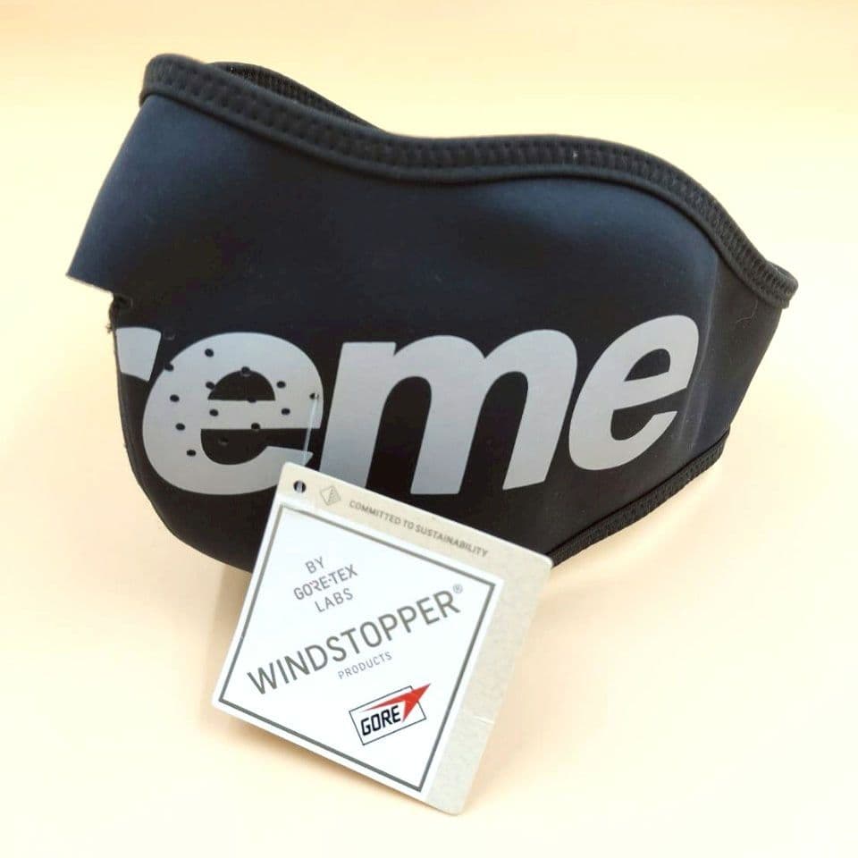 新品タグ付 SUPREME シュプリーム WINDSTOPPER フェイスマスク