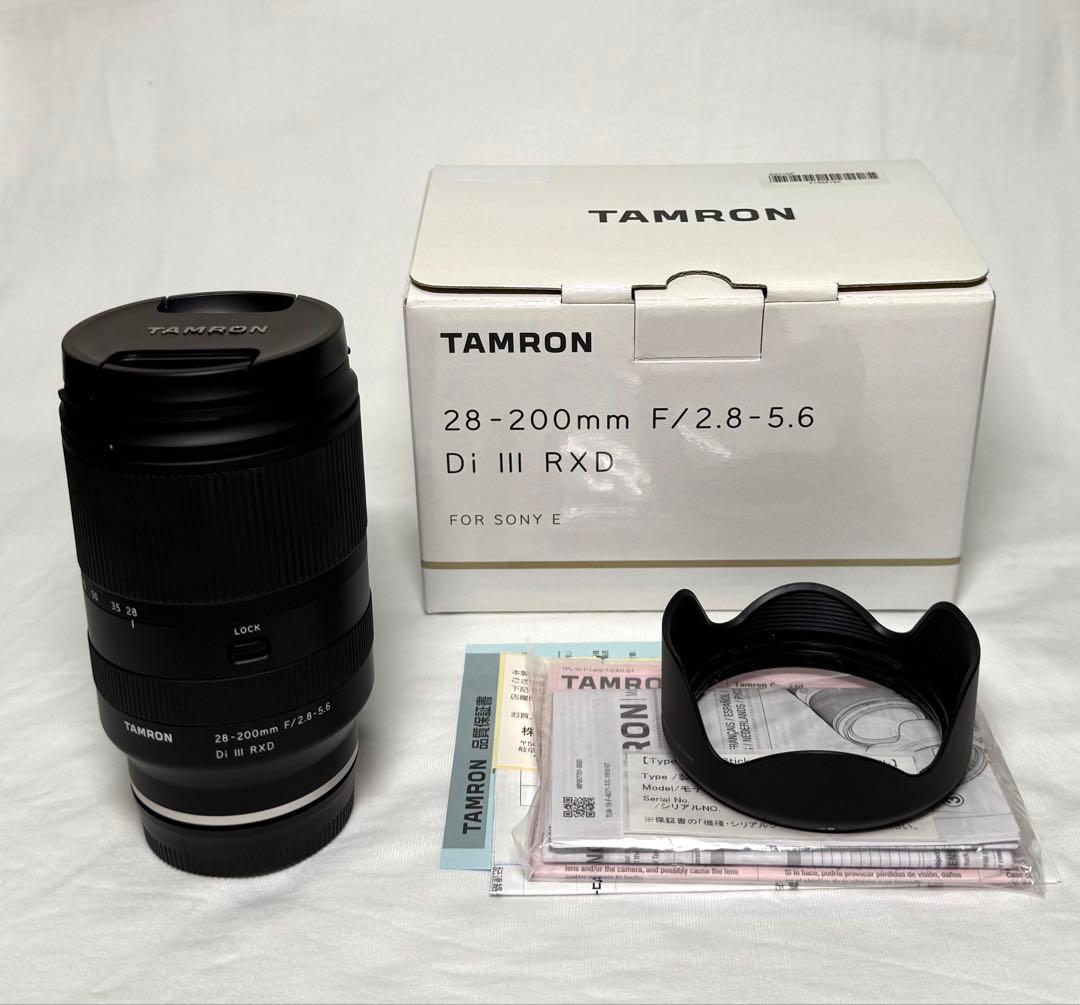 【美品】タムロン 28-200mm F/2.8-5.6 Di III RXD