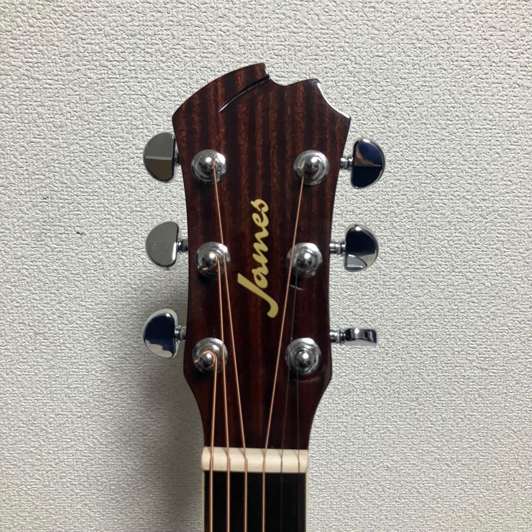 【弦新品】James JD400 ジェームス アコースティックギター /バック付