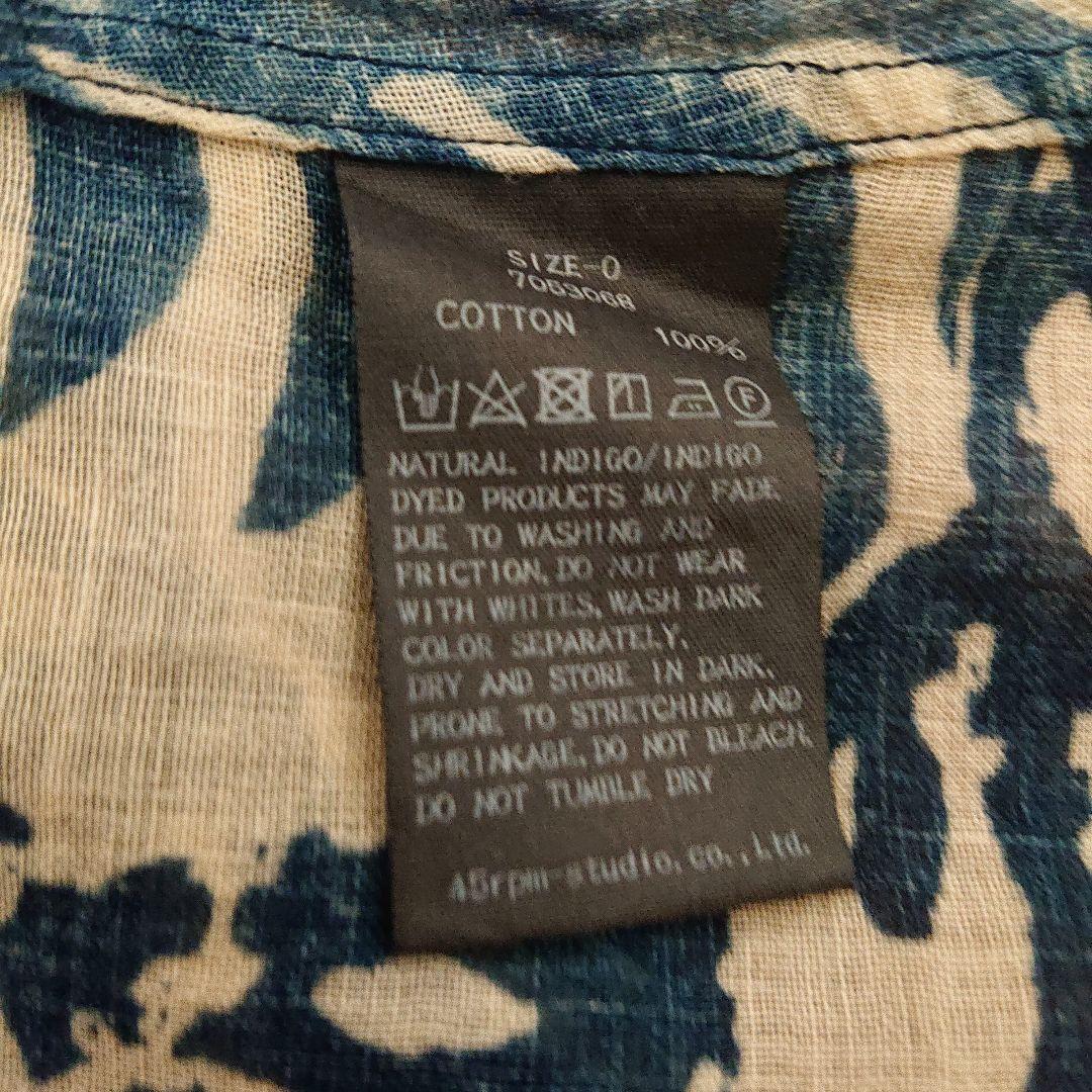 45R、ハワイアンインディゴタンクトップ