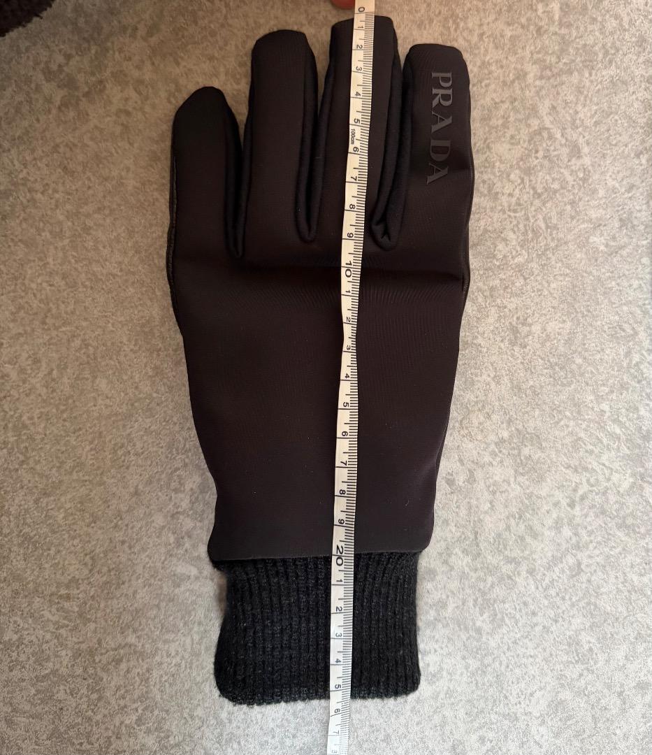 PRADA プラダ ロイシュ グローブ 手袋 レザー メンズ スキー スノボー