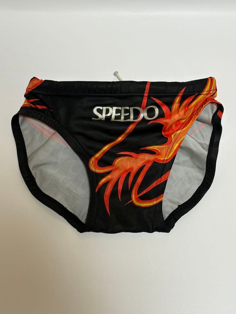 廃盤品　SPEEDO ドラゴン柄 競泳水着　SSサイズ　競パン