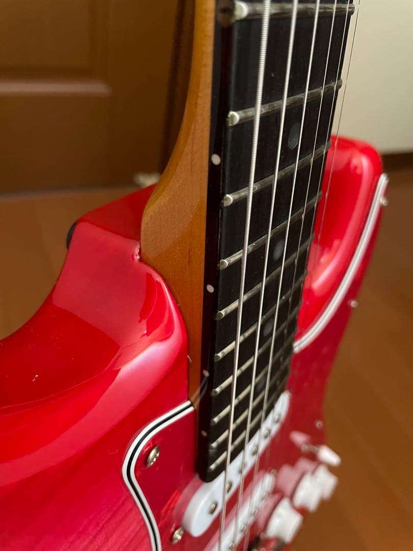 S.galaner レッド エレキギター