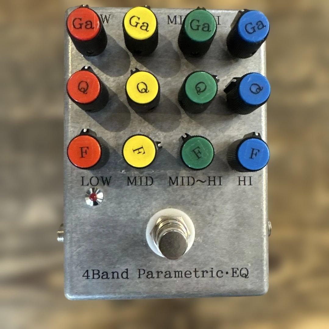 4バンド　パラメトリック EQ ギターエフェクター