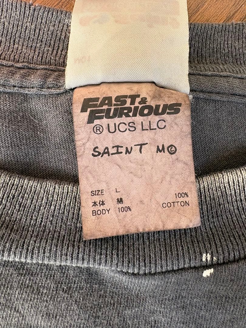 Saint Mxxxxxx Tシャツ watson着用