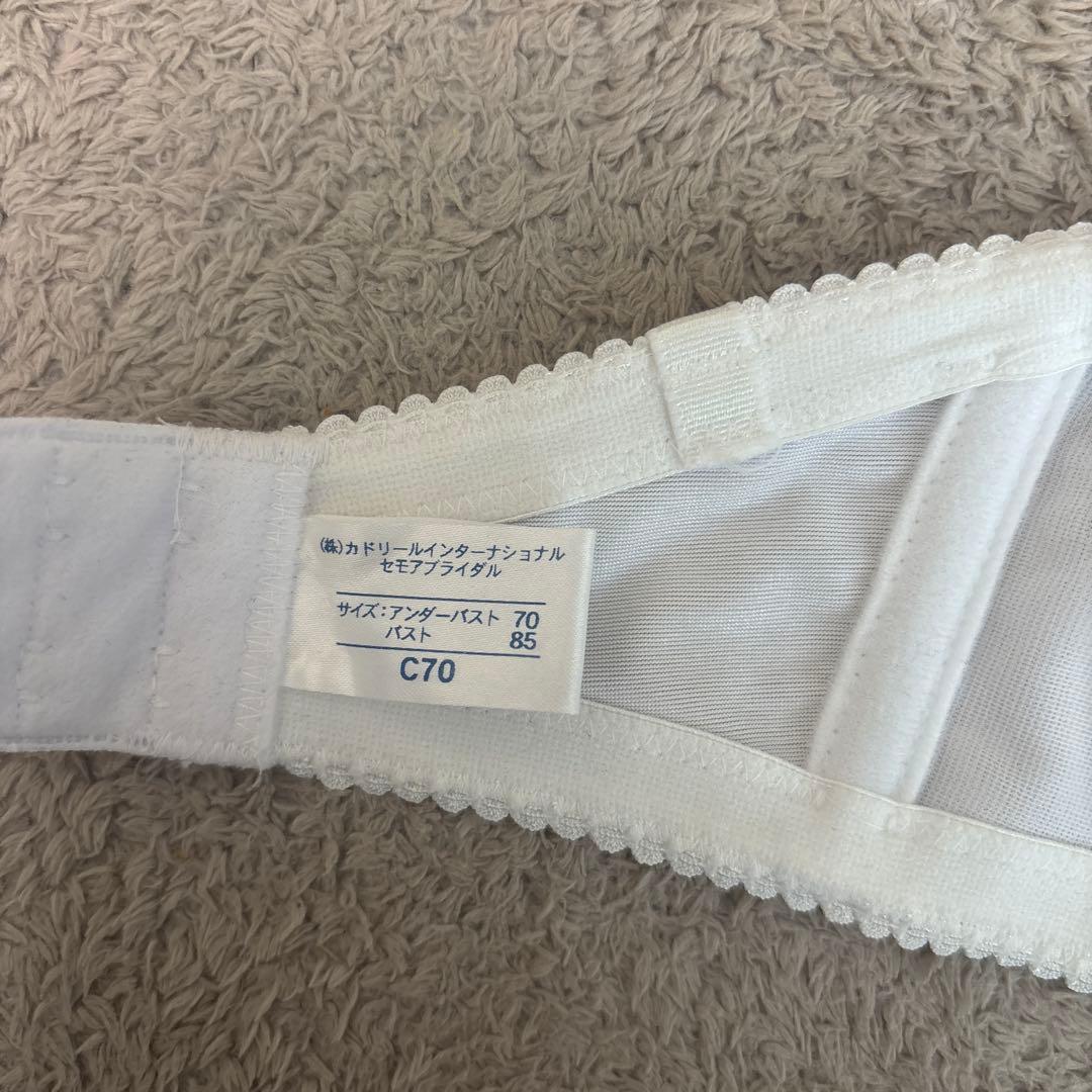 タカミブライダル ブライダルインナー セモア セミロングラインブラ ドロワーズ